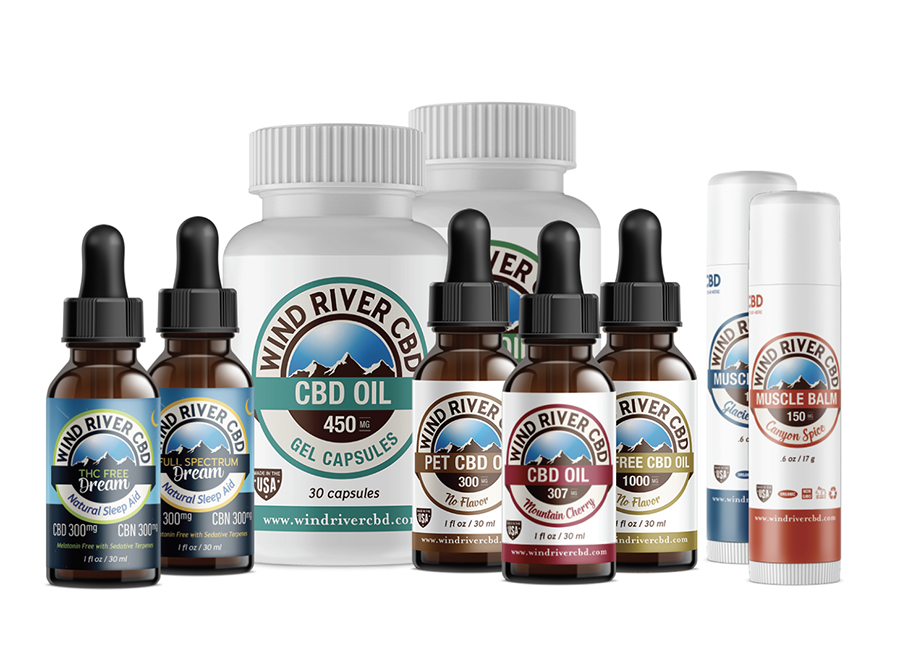 CBD Wind River Full Product Line