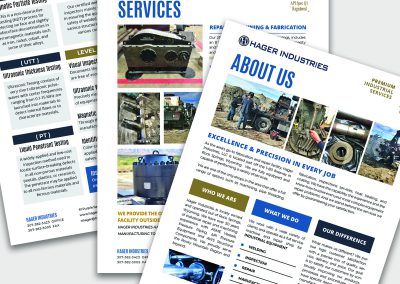 Hager Industries Handouts