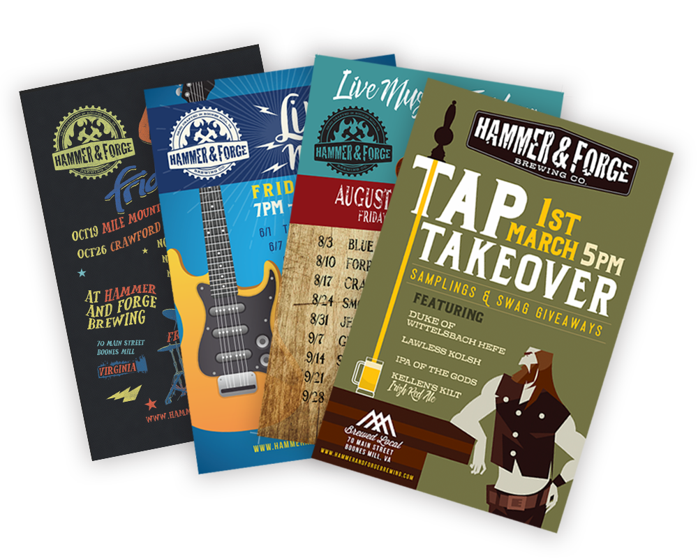 Hammer & Forge Brewing Posters