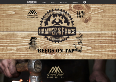 Hammer & Forge Brewing Co. Website