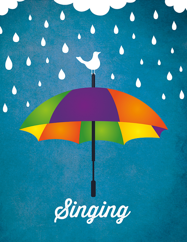 Singing in the Rain Poster