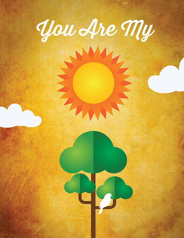 You are My Sunshine Poster