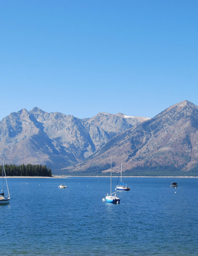 Grand Teton Mountains in Wyoming