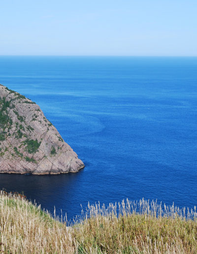 View of Ocean on Signal Hill St John's Newfoundland Canada