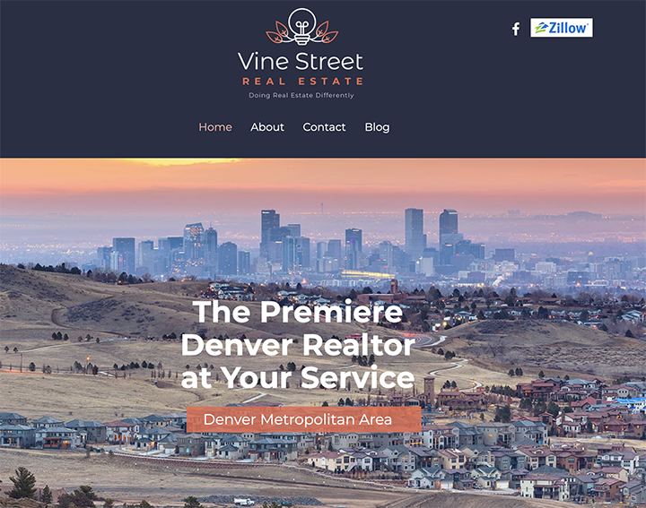 Vine-REal-Estate-website